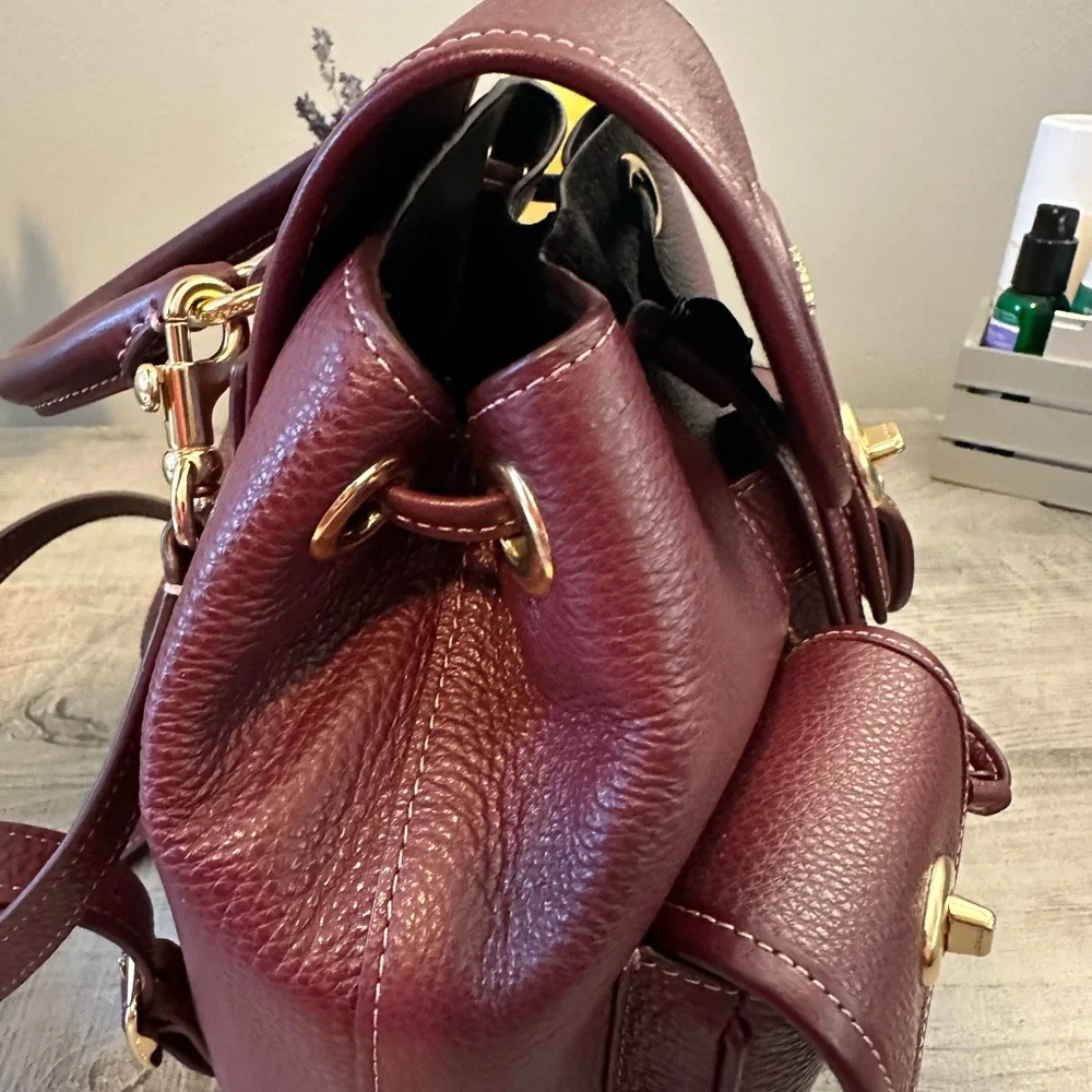 Coach Hadley Backpack Dark Vine - Picture 5 of 8